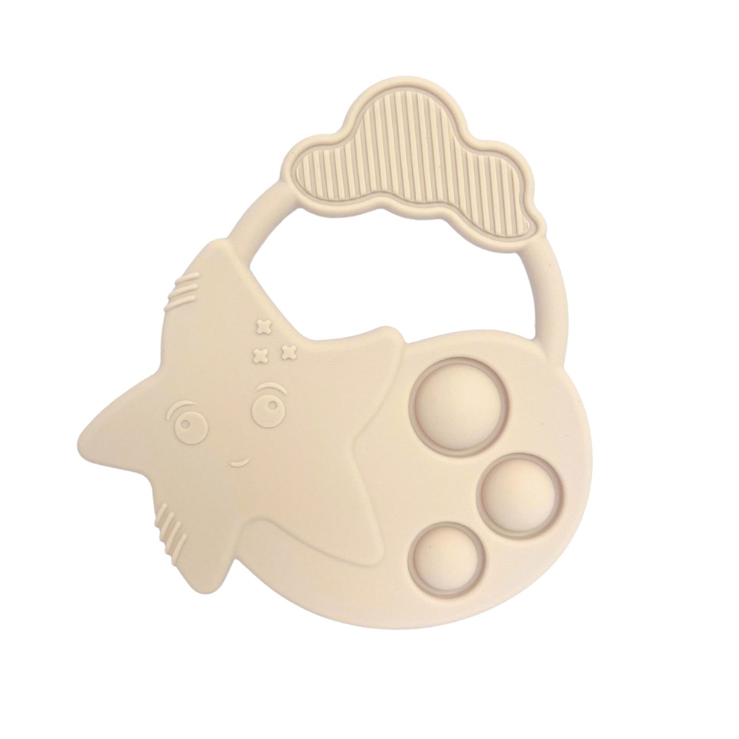 Sensory Popper Teether Star - www.Shopthatapp.com