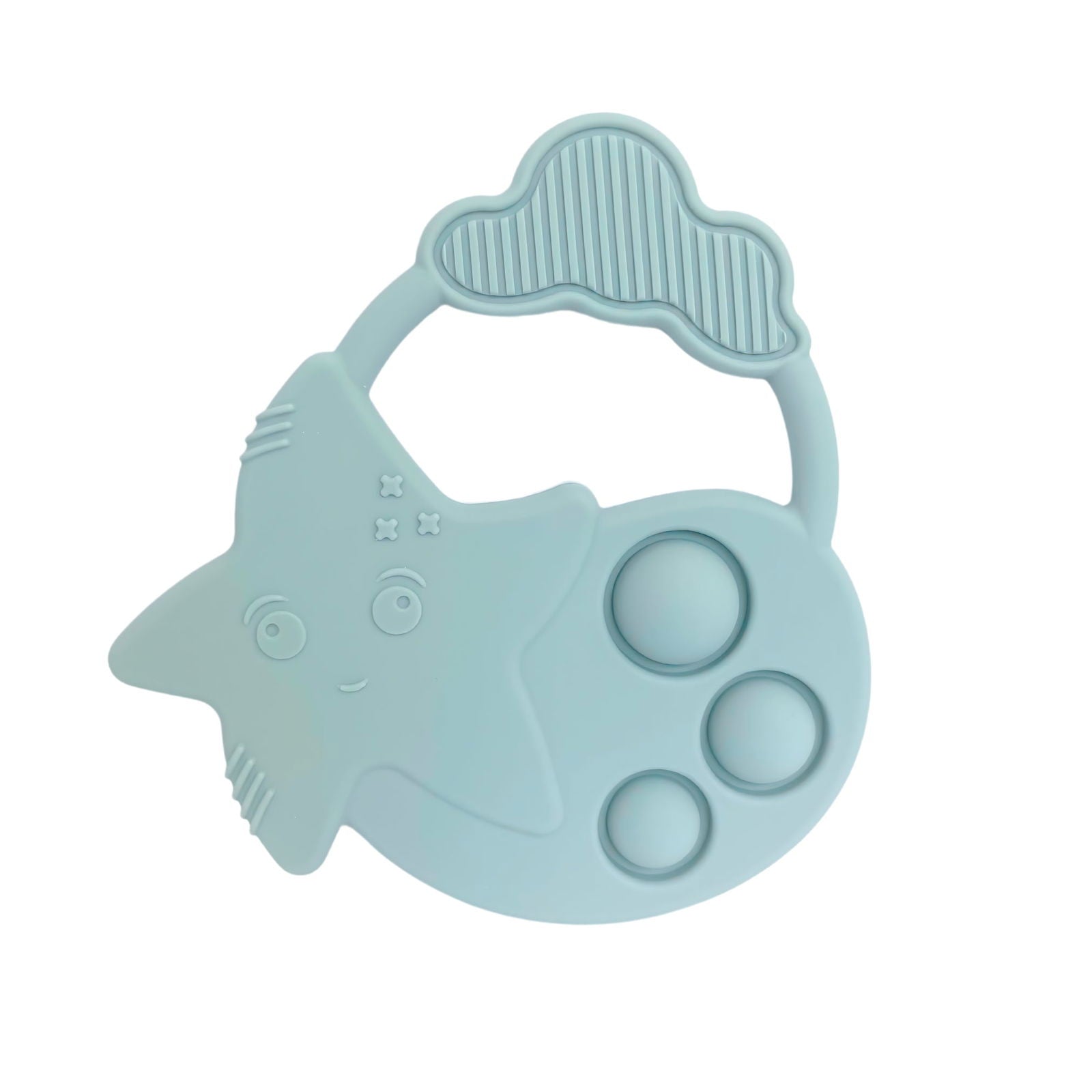 Sensory Popper Teether Star - www.Shopthatapp.com