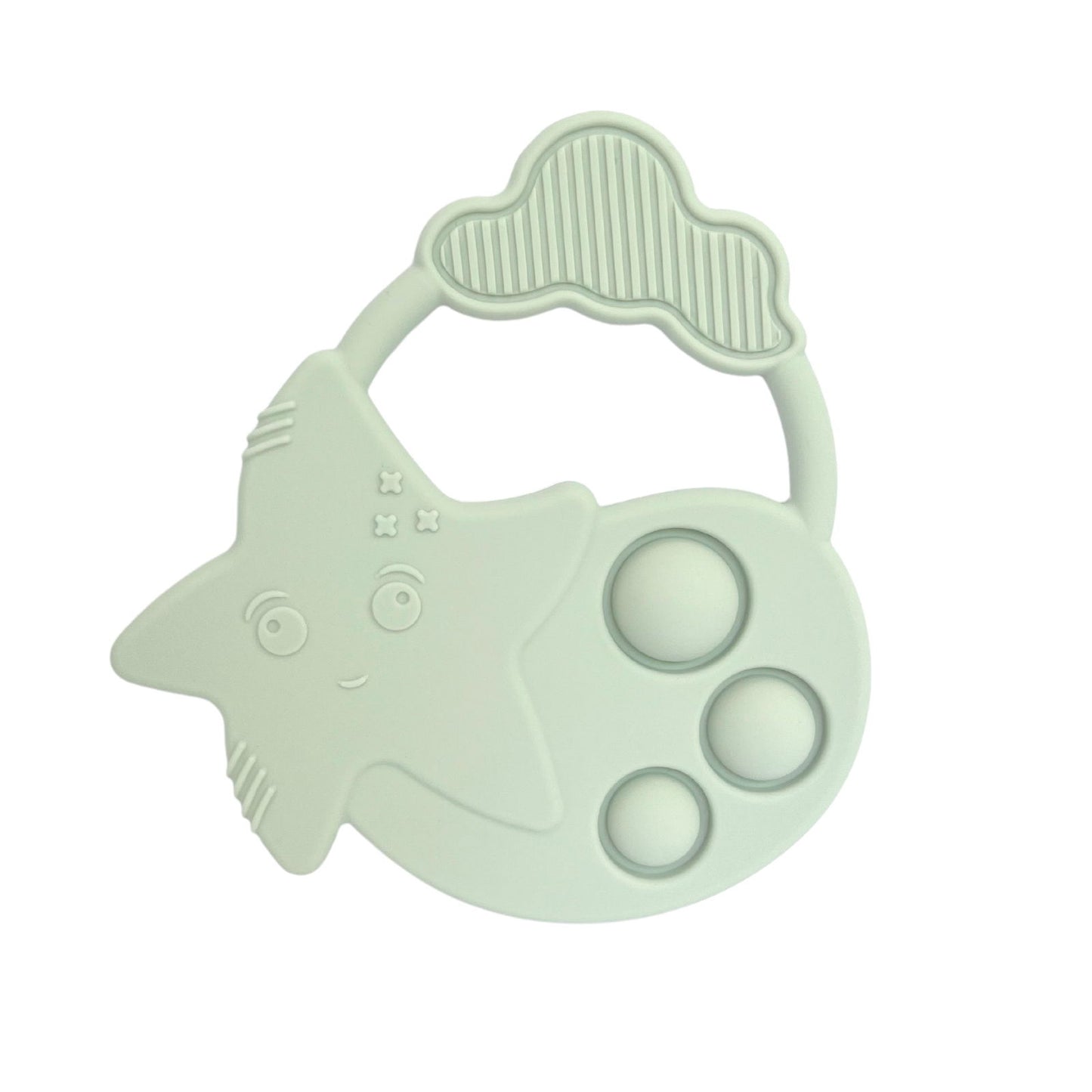 Sensory Popper Teether Star - www.Shopthatapp.com