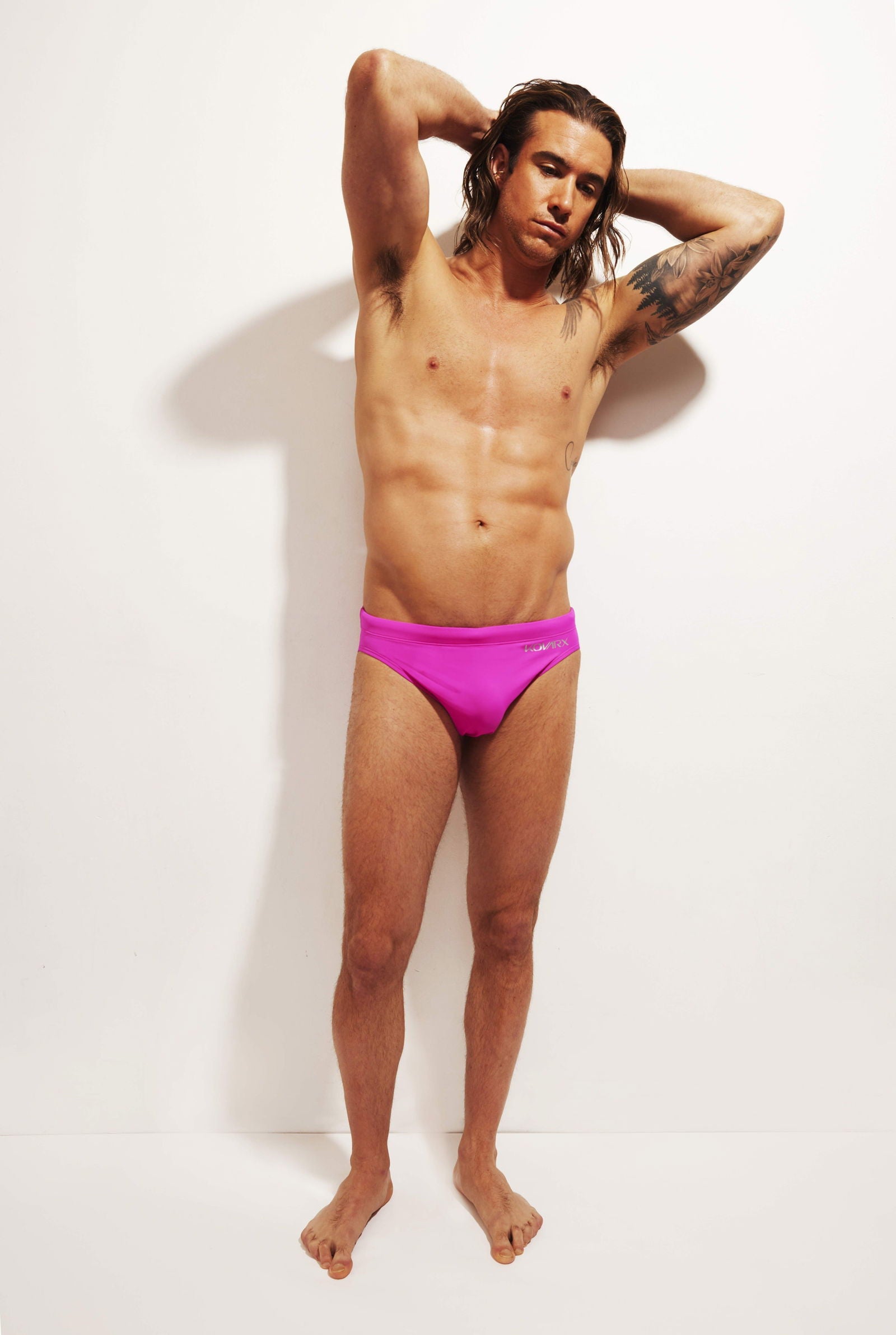 Stallion Swim Brief - Pink - www.Shopthatapp.com