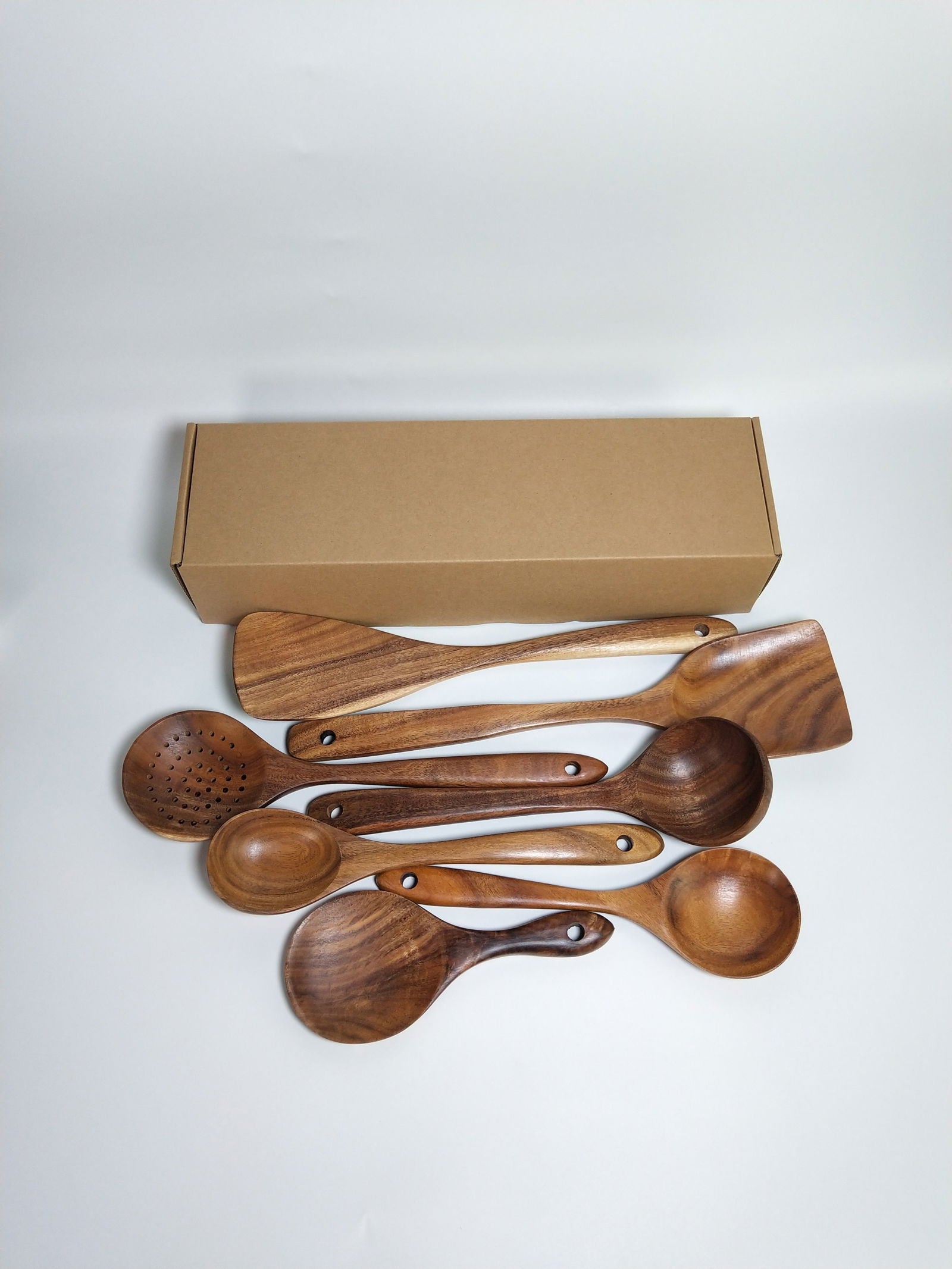 Teak Wooden Cooking Set - www.Shopthatapp.com