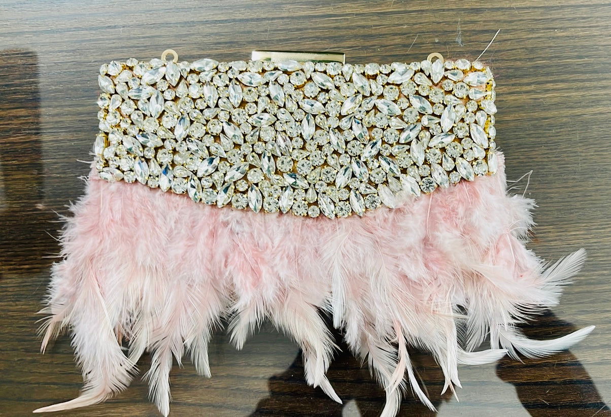 The HOPE Feather Clutch - www.Shopthatapp.com