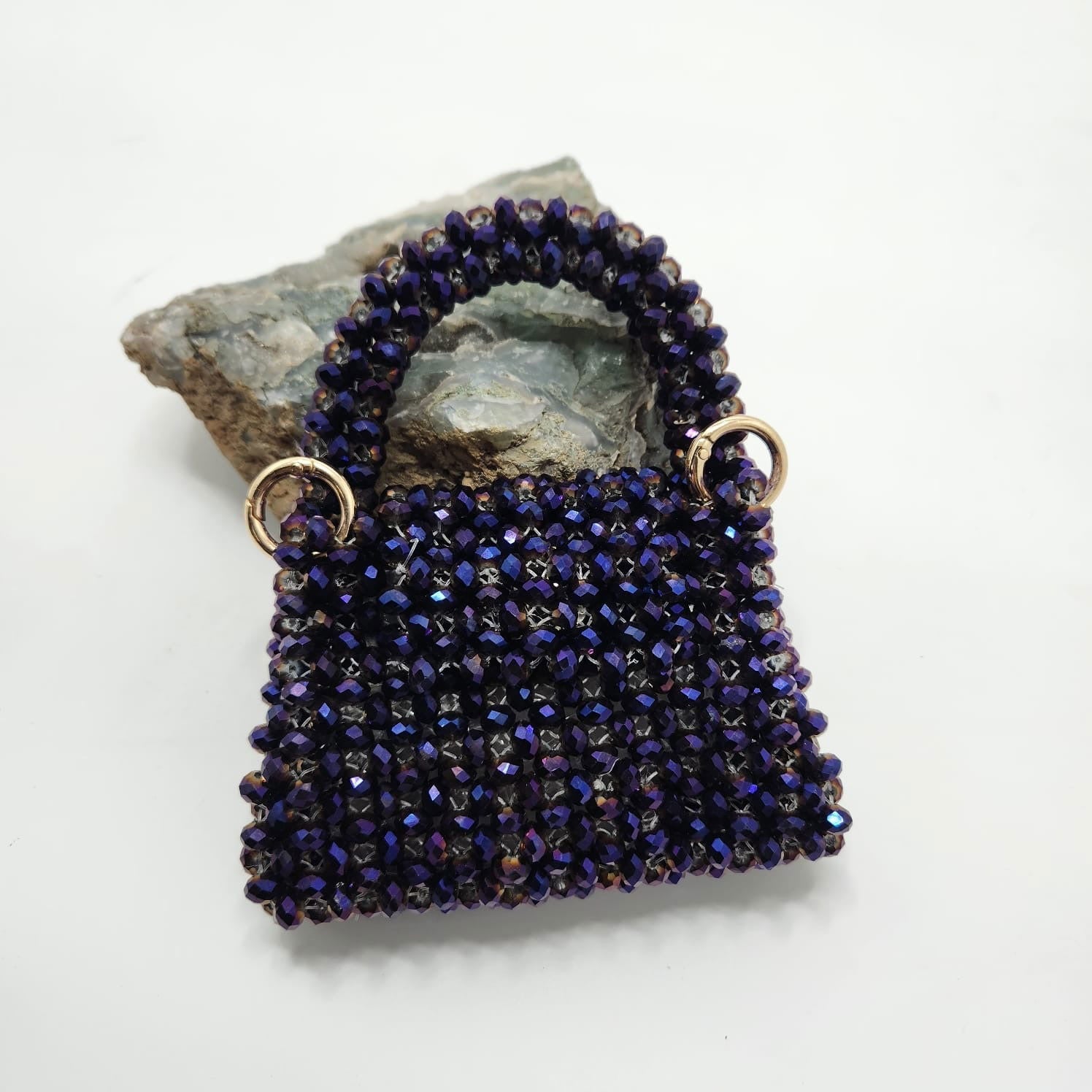 The Mini purple Crystal Bag - www.Shopthatapp.com