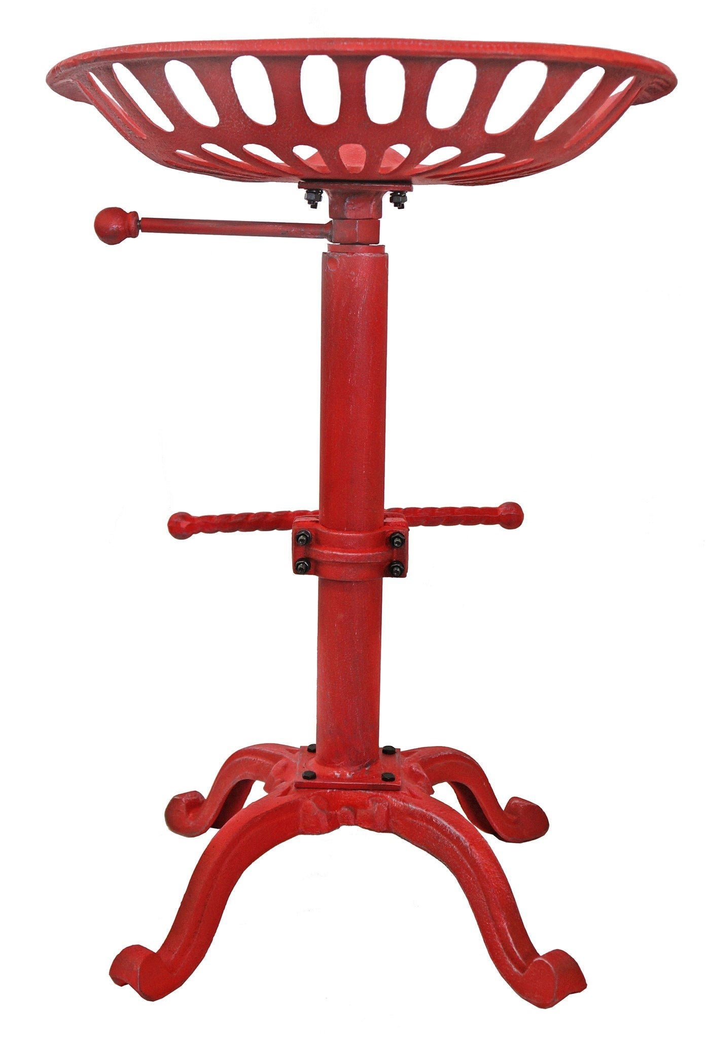 Tractor Seat Stool Red - www.Shopthatapp.com