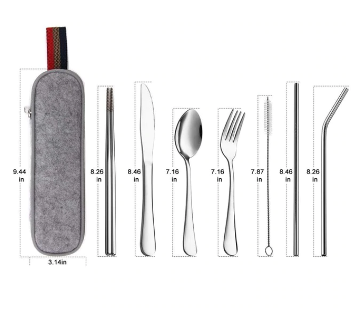 Travel Cutlery Set - www.Shopthatapp.com