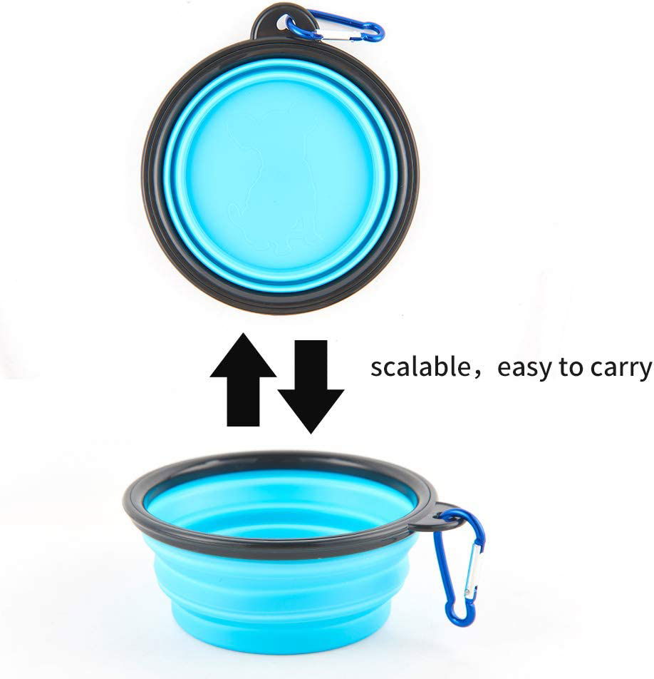 Cat Food/Water Collapsible Bowls - www.Shopthatapp.com