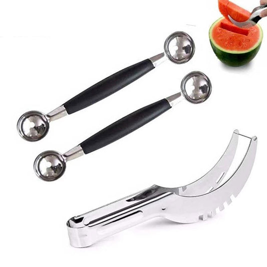 Watermelon Slicer & Scoop - www.Shopthatapp.com