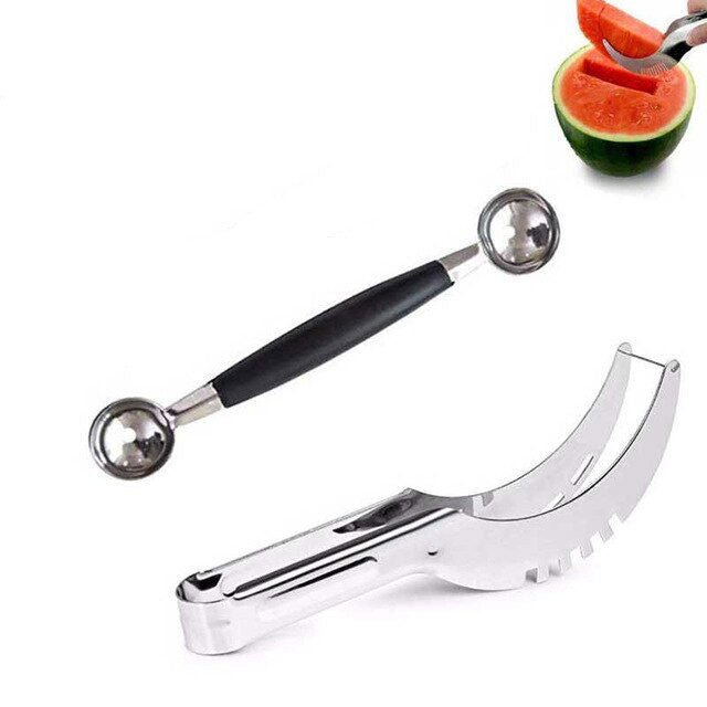 Watermelon Slicer & Scoop - www.Shopthatapp.com