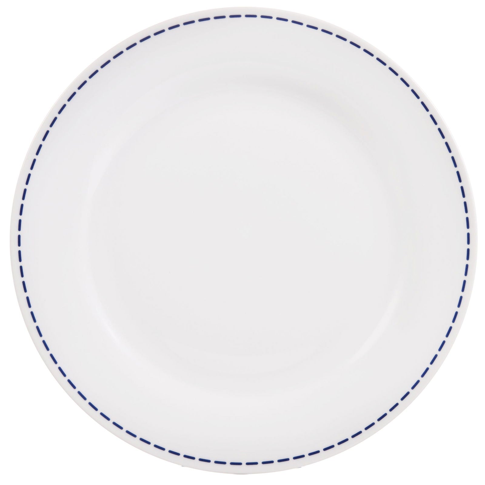 Dinnerware Set 12 Piece Rustic Cottage Navy/White, Service for 4 - www.Shopthatapp.com