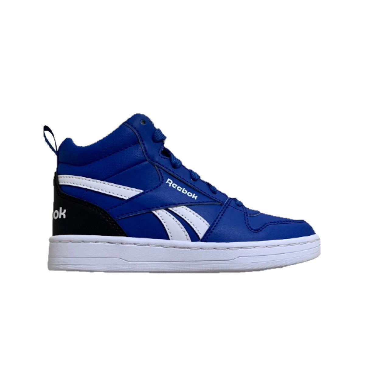 REEBOK GX3876 ROYAL PRIME KID'S (Medium) Blue/Black/White Synthetic Basketball Shoes - www.Shopthatapp.com