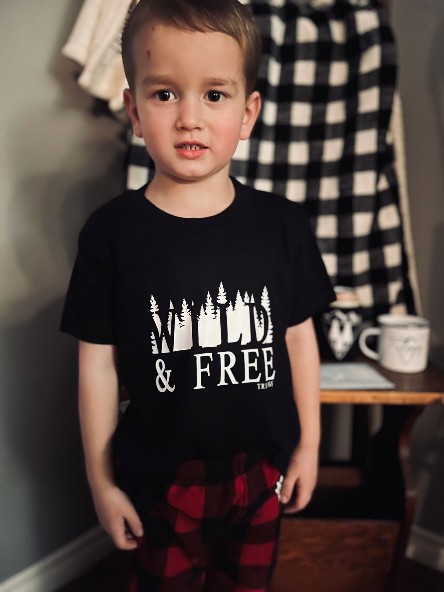 Wild & Free Baby & Kids T-Shirt - www.Shopthatapp.com