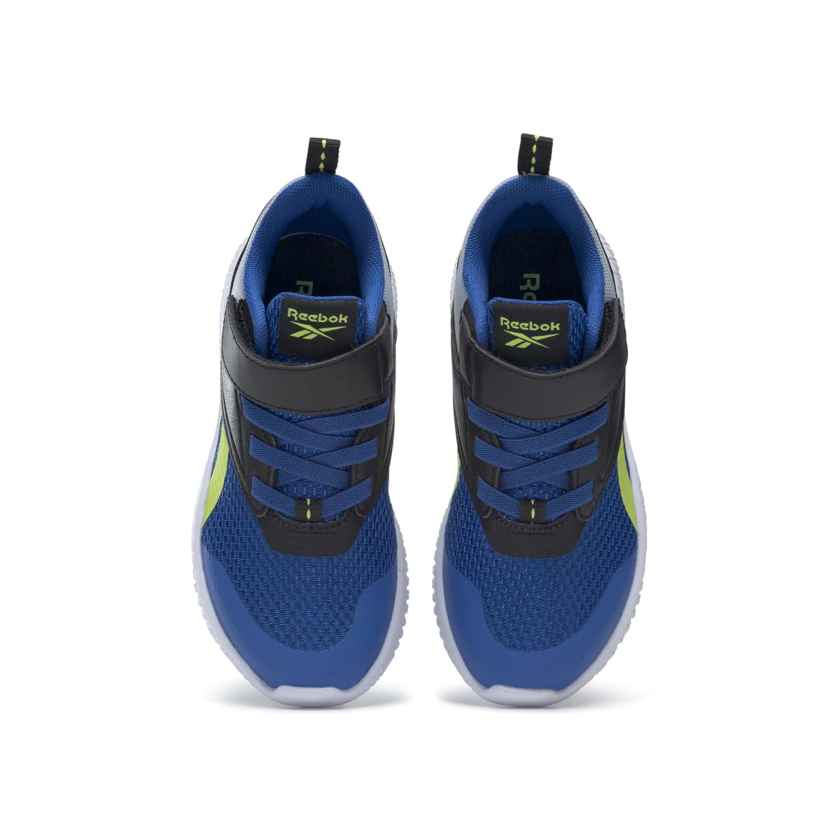 REEBOK GX4005 FLEXAGON ENERGY ALT 3.0 YTH'S (Medium) Blue/Black/Yellow Textile Running Shoes - www.Shopthatapp.com