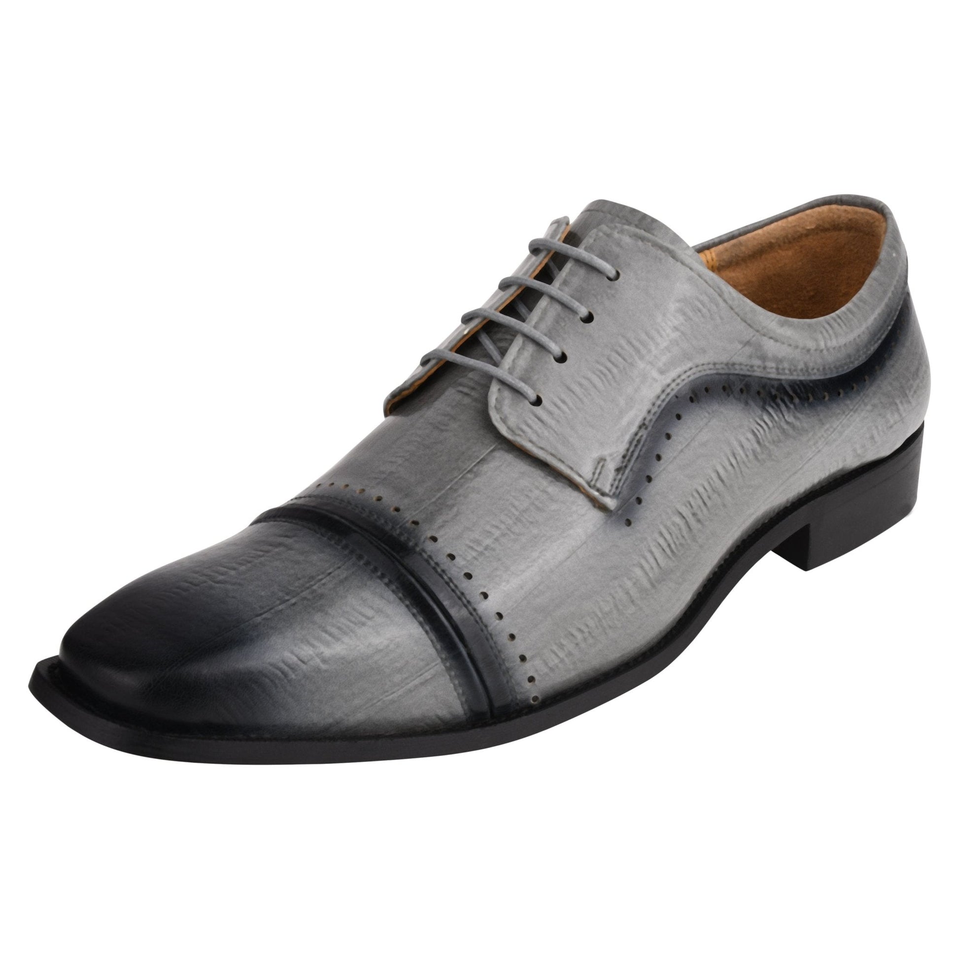 BRUCE Leather Oxford Style Dress Shoes - www.Shopthatapp.com