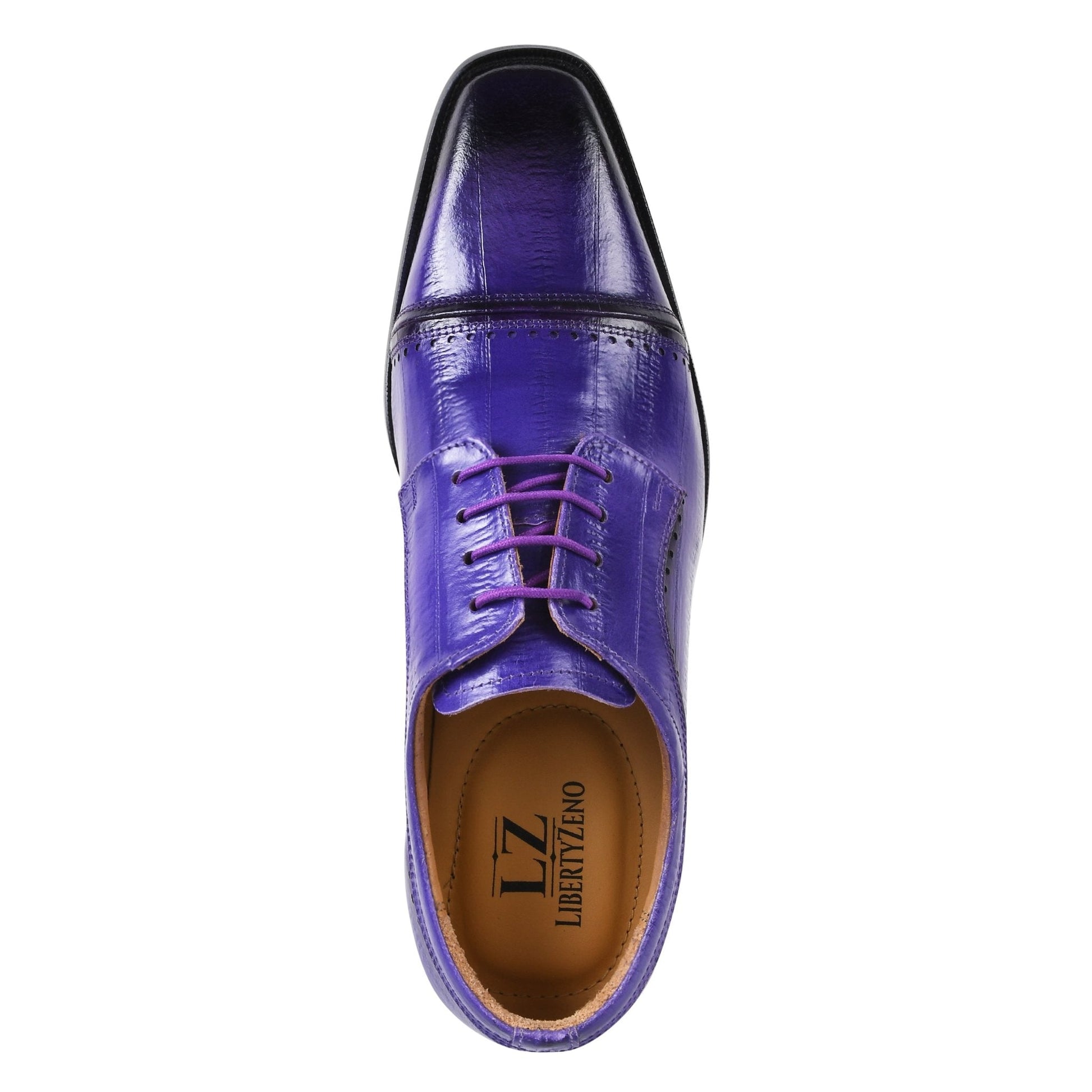 BRUCE Leather Oxford Style Dress Shoes - www.Shopthatapp.com