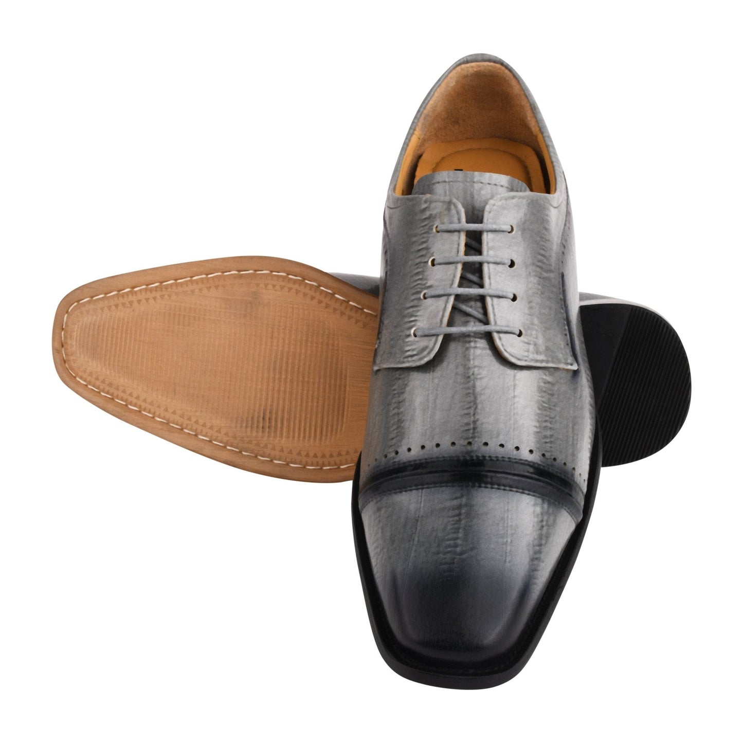 BRUCE Leather Oxford Style Dress Shoes - www.Shopthatapp.com