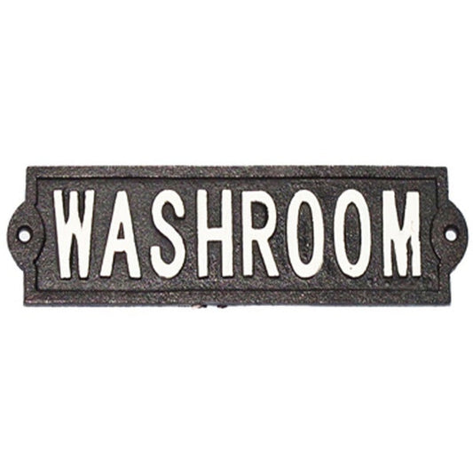 ~washroom~ sign, wt scrpt - www.Shopthatapp.com